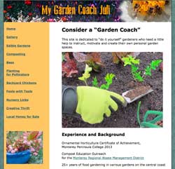 Garden Coach website